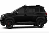 Hyundai Exter Abyss black - Exter knight colour  Hyundai Exter Abyss black - Exter knight colour