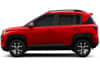 Hyundai Exter Fiery Red colour Hyundai Exter Fiery Red colour