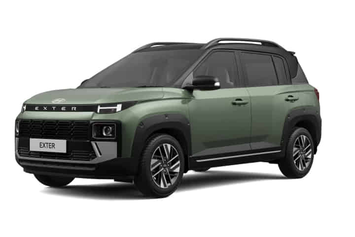 Exter in Ranger Khaki with black roof