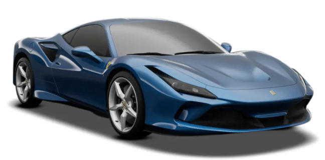 F8 Tributo in BLUE RACING