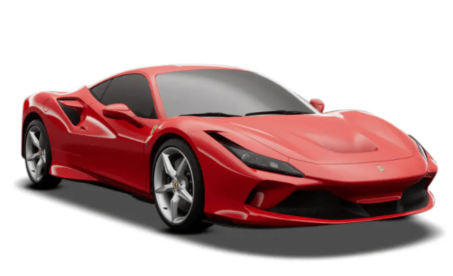 F8 Tributo in  Racing Red