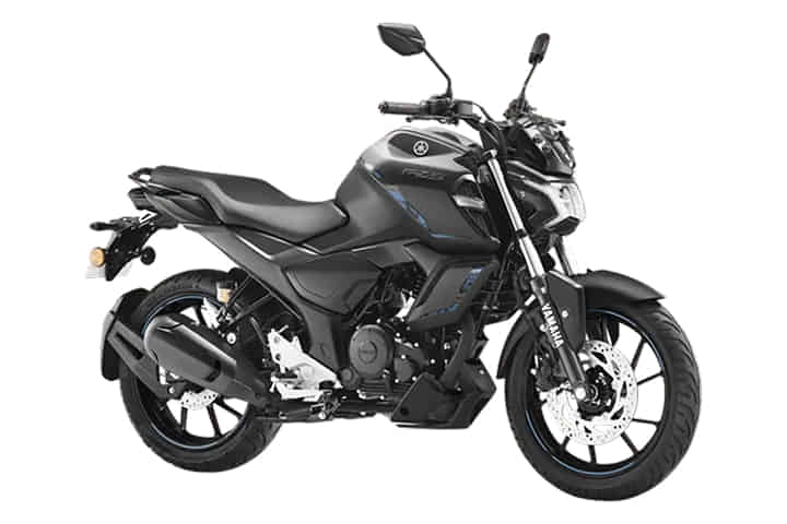 Yamaha FZ-S FI in  Matte Black (STD OBD2B)