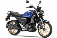 Yamaha FZ-X Dark Matte Blue colour Bikes