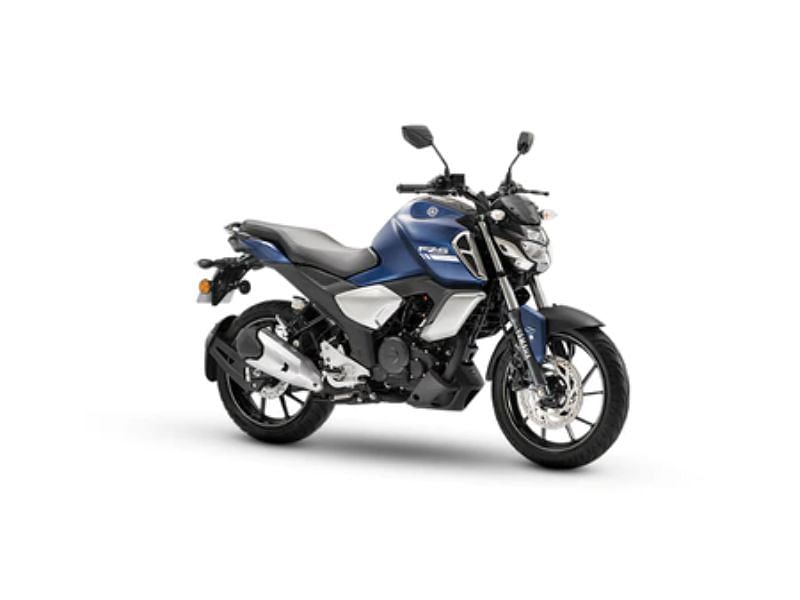 Yamaha fz deals blue colour