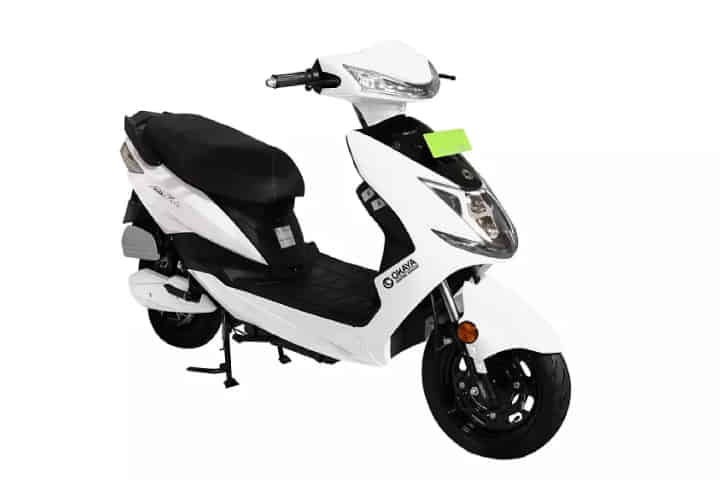 Okaya Electric Faast 4 in Metallic White