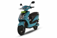 Okaya Electric Faast F2F Metallic Cyan colour 