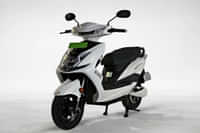 Okaya Electric Faast F3 Metallic White colour  Okaya Electric Faast F3 Metallic White colour