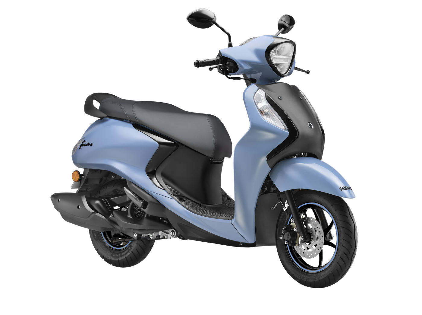 Fascino 125 Fi Hybrid in Cool Blue Metallic Fascino 125 Fi Hybrid in Cool Blue Metallic