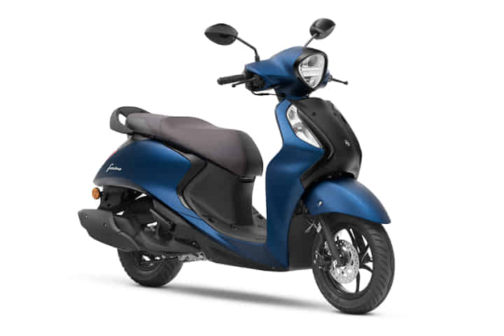 Fascino 125 Fi Hybrid in Dark Matte Blue Fascino 125 Fi Hybrid in Dark Matte Blue