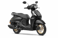 Yamaha Fascino 125 Fi Hybrid Matte Black-Spl colour Scooters Yamaha Fascino 125 Fi Hybrid Matte Black-Spl colour Scooters