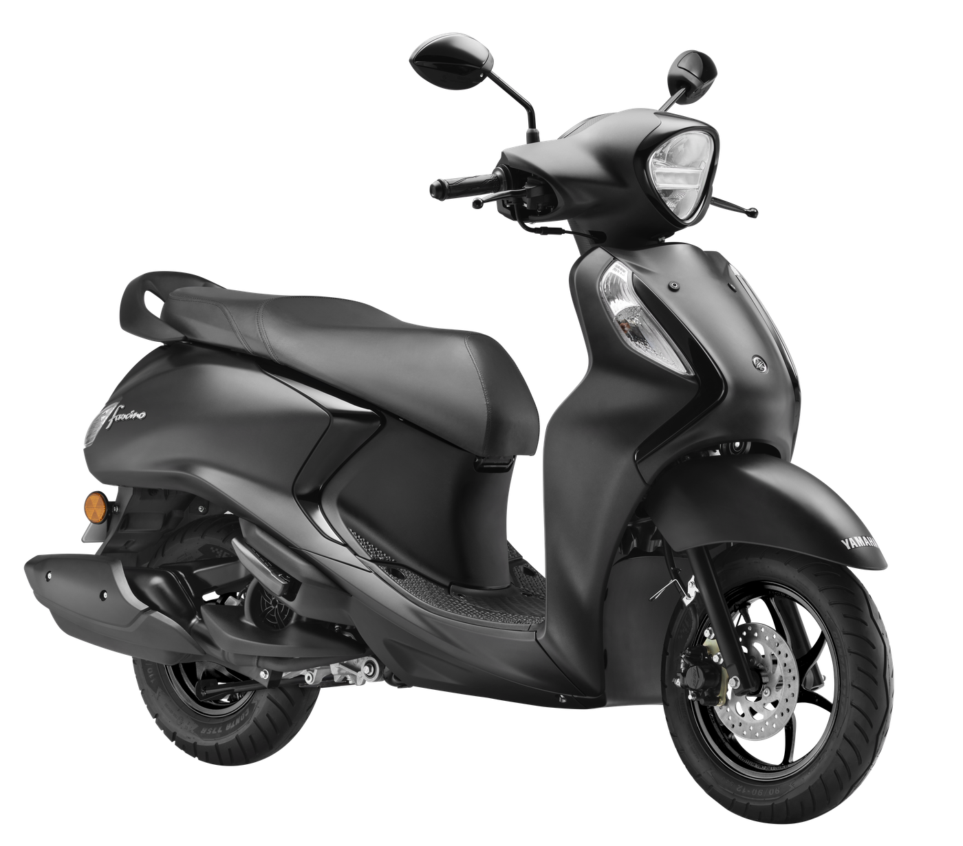 Fascino 125 Fi Hybrid in Matte Black Fascino 125 Fi Hybrid in Matte Black