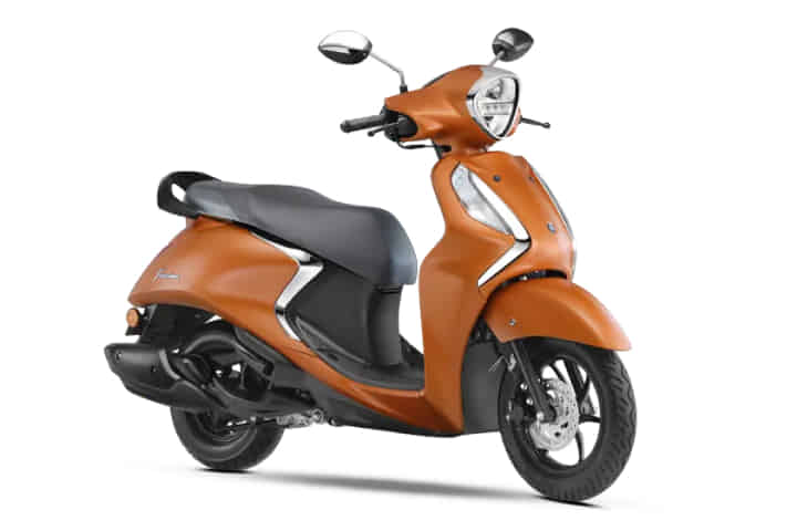 Yamaha Fascino 125 Fi Hybrid in Matte Copper Yamaha Fascino 125 Fi Hybrid in Matte Copper