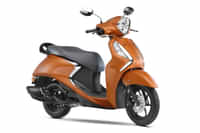 Yamaha Fascino 125 Fi Hybrid Matte Copper colour Scooters Yamaha Fascino 125 Fi Hybrid Matte Copper colour Scooters