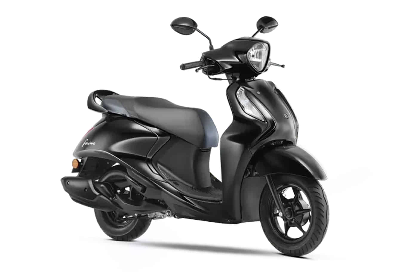 Fascino 125 Fi Hybrid in Metallic Black Fascino 125 Fi Hybrid in Metallic Black