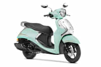 Yamaha Fascino 125 Fi Hybrid Metallic Light Green colour Scooters Yamaha Fascino 125 Fi Hybrid Metallic Light Green colour Scooters