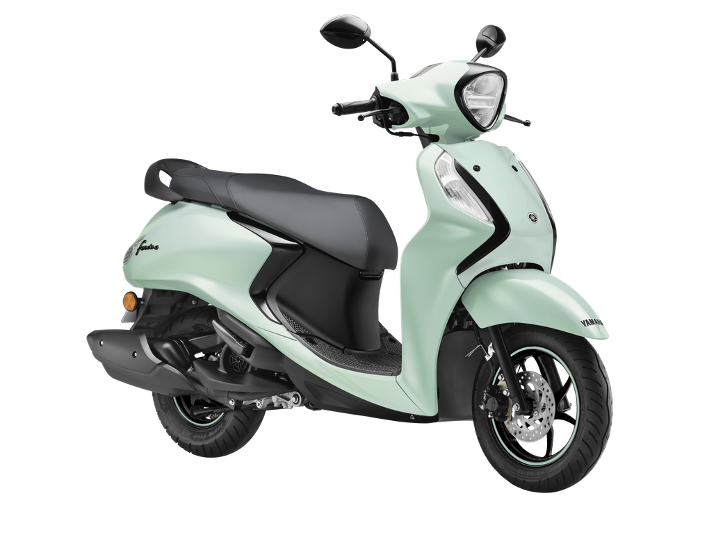 Yamaha Fascino 125 Fi Hybrid in Metallic Light Green Yamaha Fascino 125 Fi Hybrid in Metallic Light Green