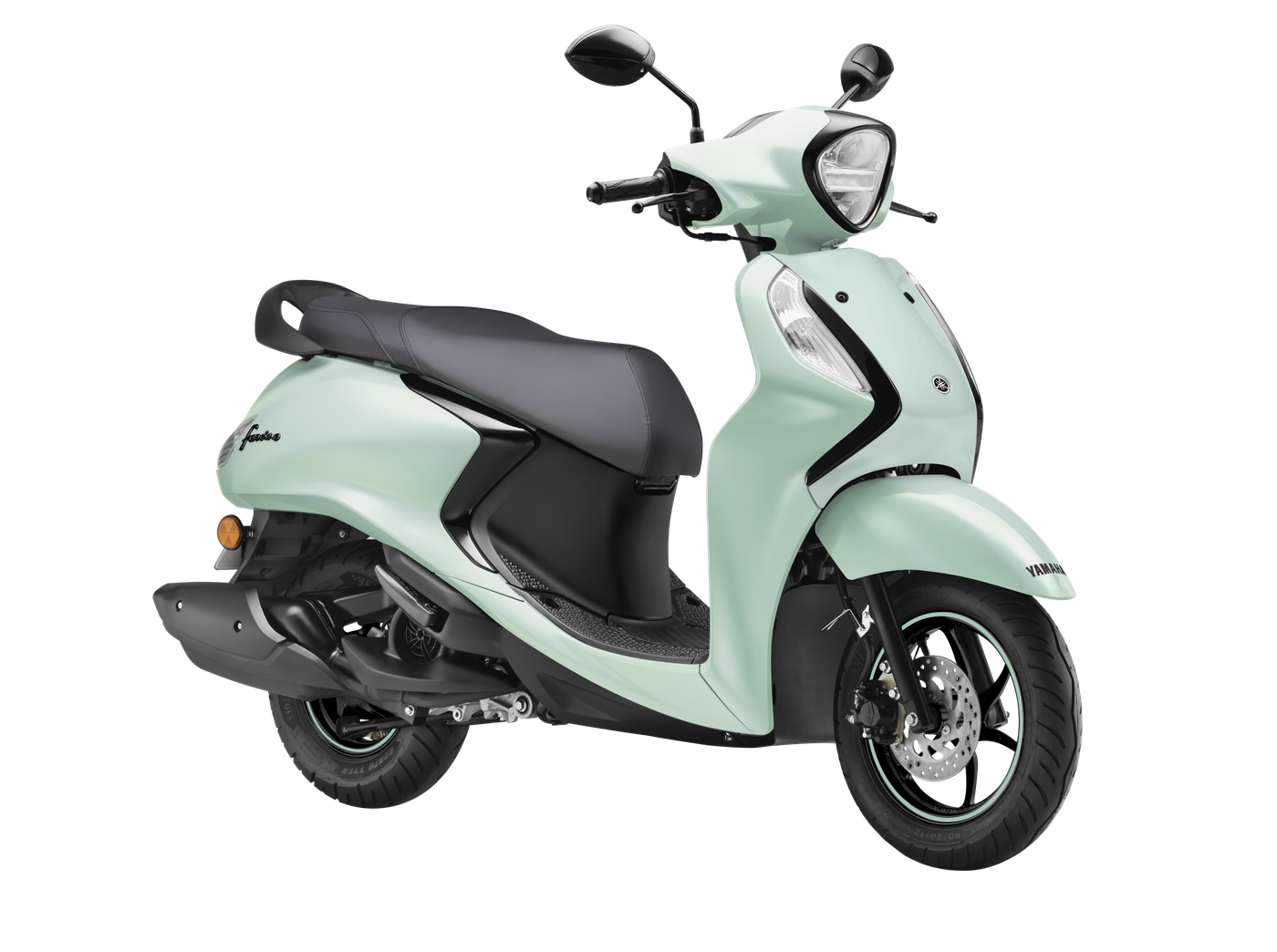 Fascino 125 Fi Hybrid in Metallic Light Green Fascino 125 Fi Hybrid in Metallic Light Green