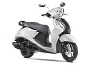Yamaha Fascino 125 Fi Hybrid Metallic White colour Scooters Yamaha Fascino 125 Fi Hybrid Metallic White colour Scooters