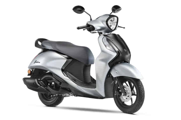 Fascino 125 Fi Hybrid in Silver Fascino 125 Fi Hybrid in Silver