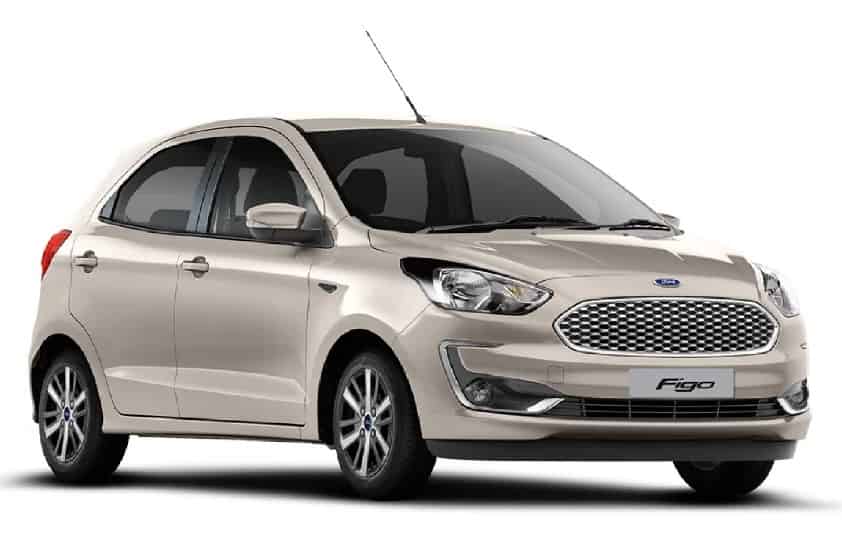 Ford Figo 2020-2021 in White Gold
