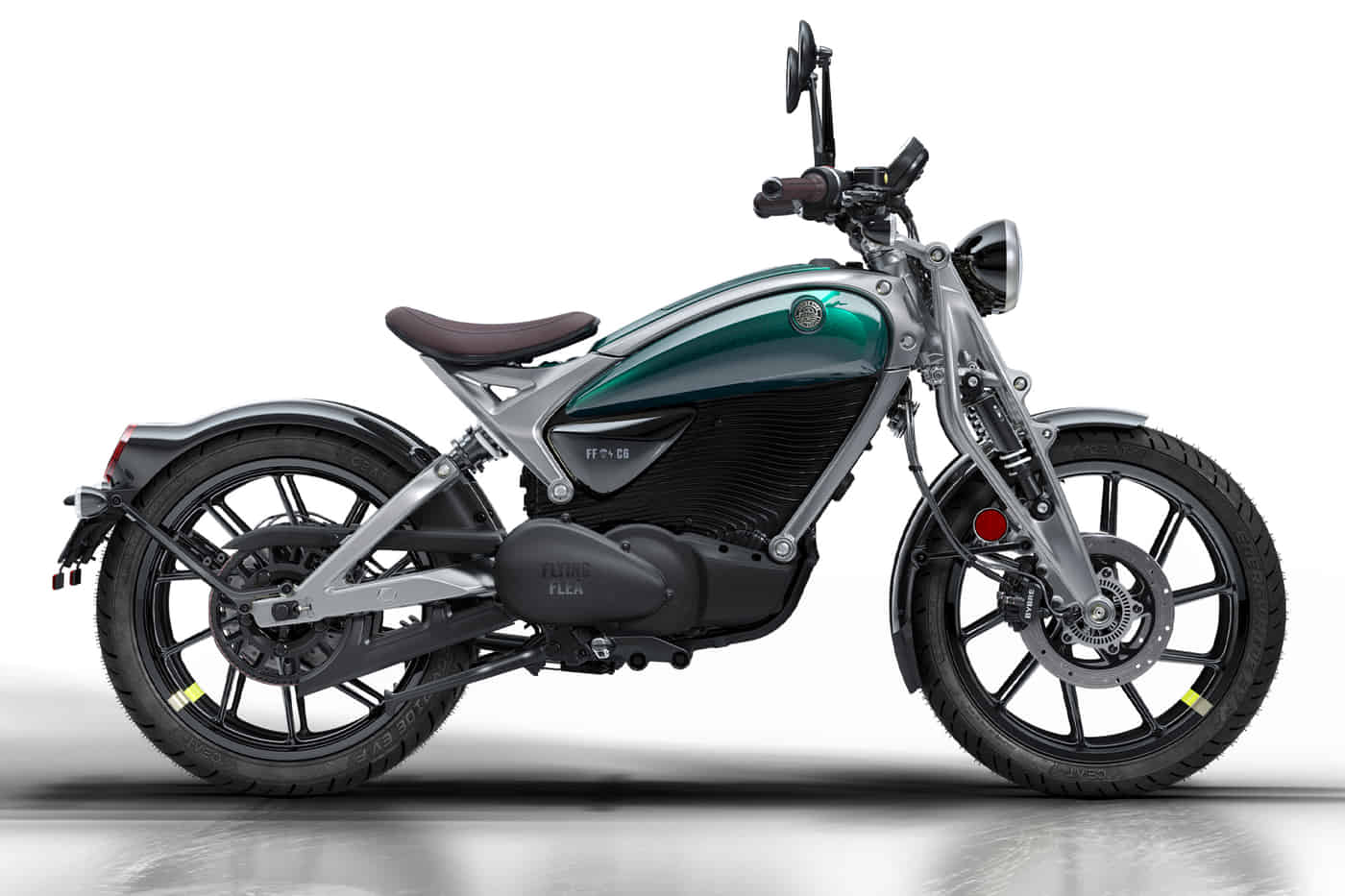 Flying Flea in Flea Green