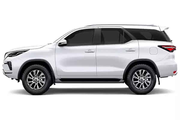 Fortuner undefined in Super White