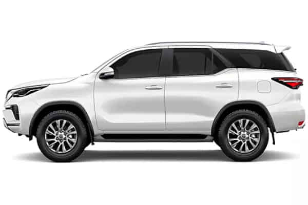 Fortuner undefined in Platinum White Pearl