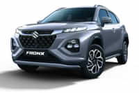 Maruti Suzuki Fronx  Splendid Silver colour Cars Maruti Suzuki Fronx  Splendid Silver colour Cars