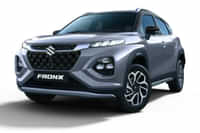 Maruti Suzuki Fronx  Splendid Silver with Bluish Black Roof colour Cars Maruti Suzuki Fronx  Splendid Silver with Bluish Black Roof colour Cars