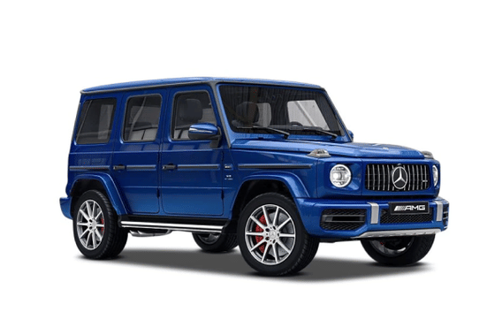 G-Class 2020-2025 in Brilliant Blue Metallic