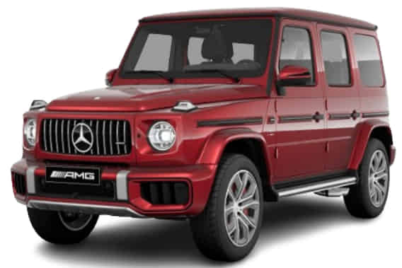 G-Class 2020-2025 in MANUFAKTUR hyacinth red metallic