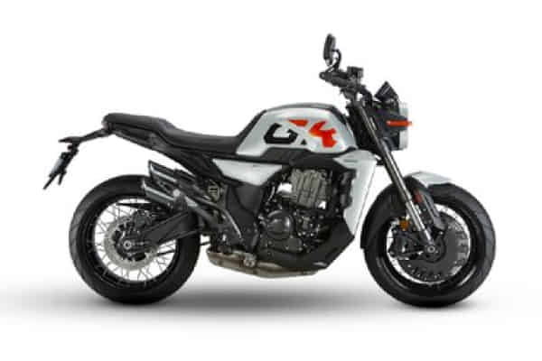 Zontes GK 350 in Orange and Silver