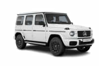 Mercedes-Benz G Class Electric MANUFAKTUR opalite white bright colour  Mercedes-Benz G Class Electric MANUFAKTUR opalite white bright colour