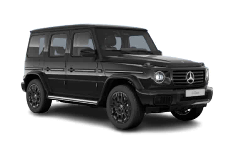 G Class Electric in obsidian black