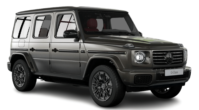 G Class Electric in Monza Grey Mango