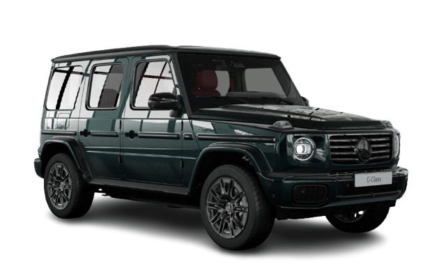 Mercedes-Benz G Class Electric in emerald green