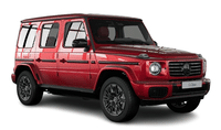 Mercedes-Benz G Class Electric hyacinth red metallic colour Mercedes-Benz G Class Electric hyacinth red metallic colour