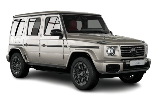 Mercedes-Benz G Class Electric in travertine beige metallic