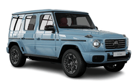 Mercedes-Benz G Class Electric vintage blue non-metallic colour Mercedes-Benz G Class Electric vintage blue non-metallic colour