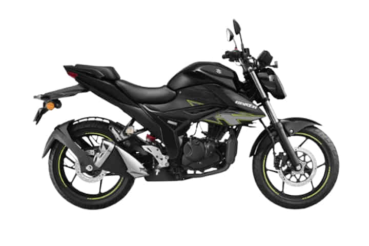 Suzuki Gixxer 150 in Glass Sparkle Black