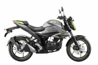 Suzuki Gixxer 150 Met. Oort Gray / Met. Lush Green  colour 