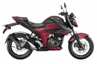 Suzuki Gixxer 250 Met. Mat Black No.2 / Met. Mat Bordeaux Red colour Suzuki Gixxer 250 Met. Mat Black No.2 / Met. Mat Bordeaux Red colour