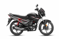 Hero Glamour GUN METAL BLACK SILVER  colour Bikes