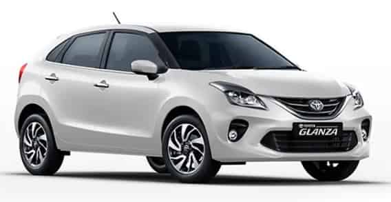 Glanza 2020-2022 in Cafe White Glanza 2020-2022 in Cafe White