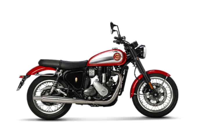 Gold Star 650 in Insignia Red