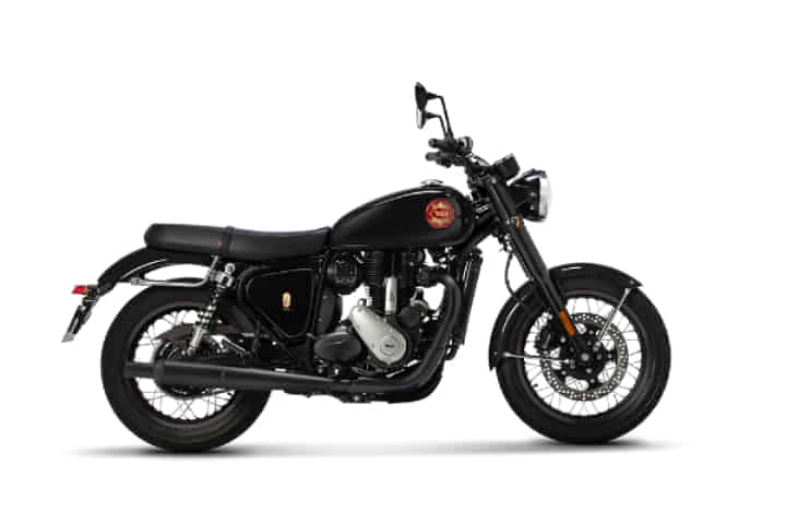 Gold Star 650 in Shadow Black