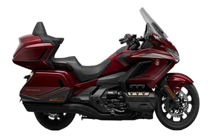 Gold Wing in Bordeaux Red Metallic 