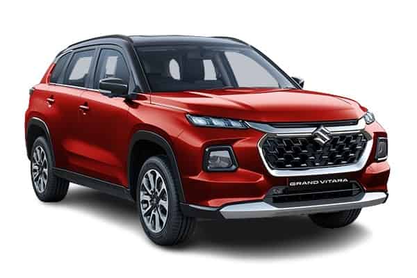 Grand Vitara in Oppulent Red + Black Grand Vitara in Oppulent Red + Black