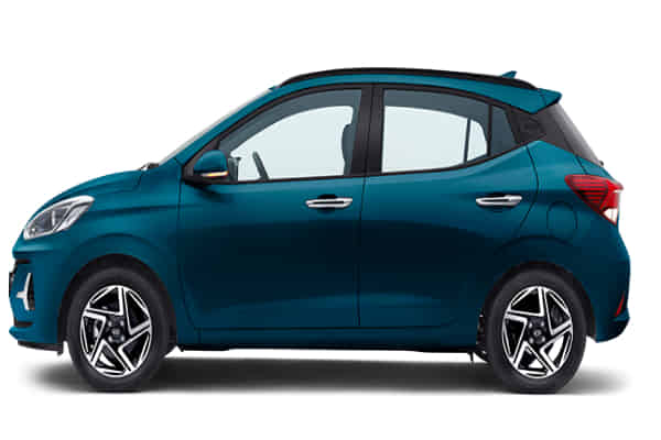 Grand i10 Nios undefined in Aqua teal