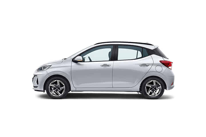 Grand i10 Nios in Typhoon silver
